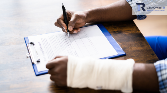 Victim of a work injury know the benefits of workers' compensation. | Raphael B. Hedwat